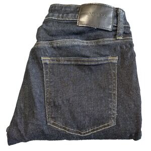 Express Jeans Mens 31x30 Blue Dark Wash Skinny Selvedge Indigo Denim Stretch